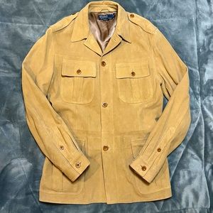 Men’s RL Suede Safari Jacket